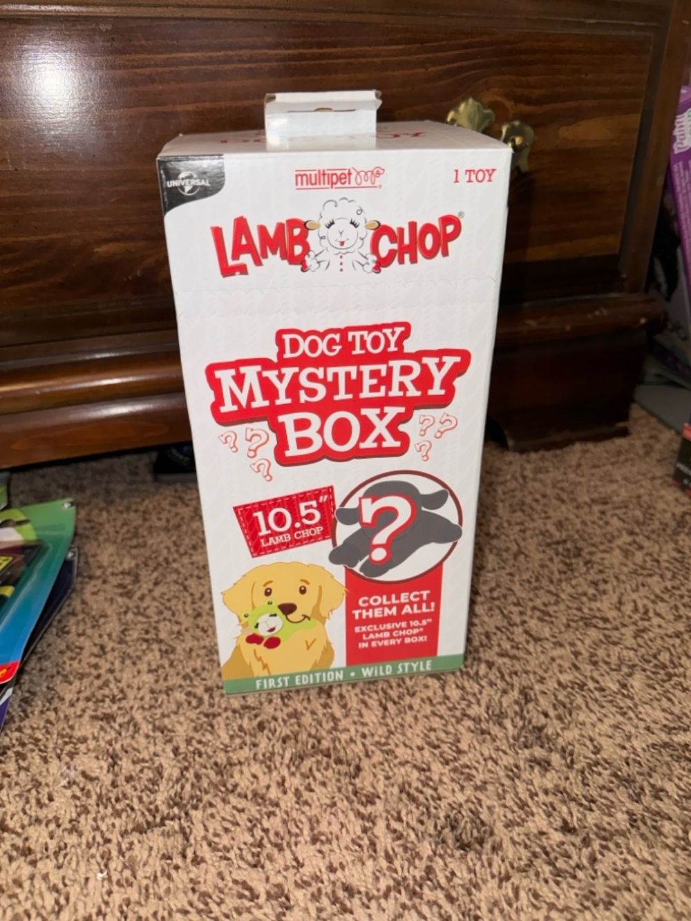 Mystery Lamb Chop Dog Toy Mystery Box First Edition Wild Style